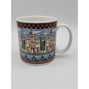 Debbie Mumm Haunted House Sakura by Oneida Coffee Mug 2001